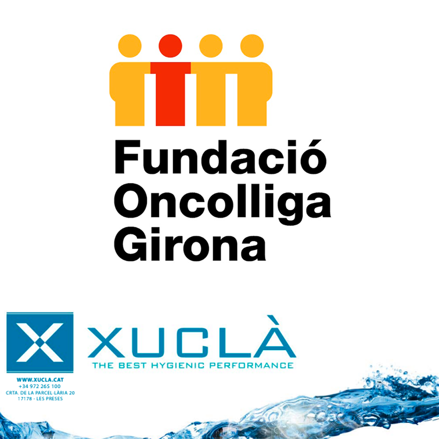 Xuclà with the Oncolliga Girona Foundation against cancer 